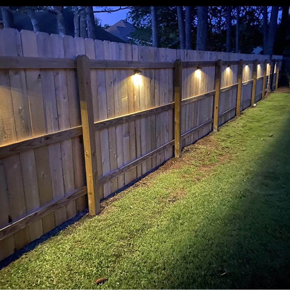 brand new Outdoor Solar Fence Lights. firm price